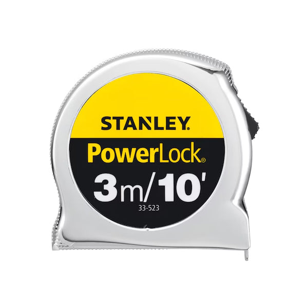 STANLEY PowerLock 3M/10' (19mm Wide) Tape Measure