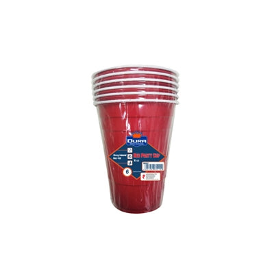 16OZ RED PARTY CUP 8PK