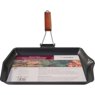 PRIMA NON-STICK GRILL PAN 34CM X 22CM