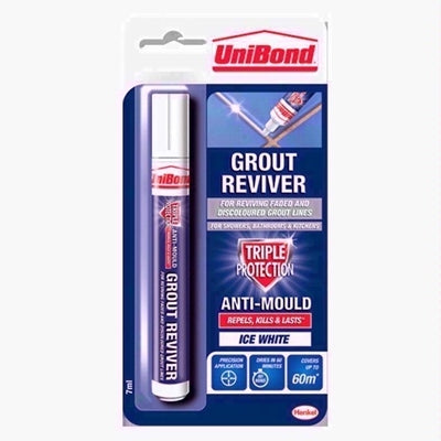 UNIBOND GROUT REVIVER PEN WHITE - 7ML