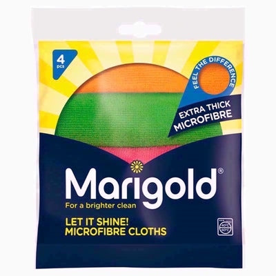MARIGOLD MICROFIBRE LET IT SHINE 4 CLOTH