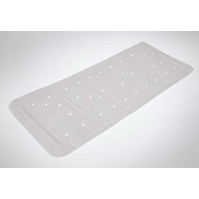 BLUE CANYON RUBBER BATH MAT WHITE 37x90cm