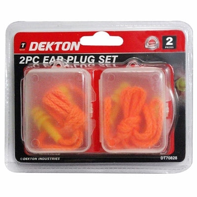 DEKTON EAR PLUG SET 2PC