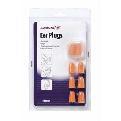 MASTERPLAST EAR PLUGS 4 Pairs