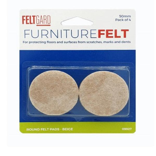 Felt Gard Pads - Round 50mm PK4