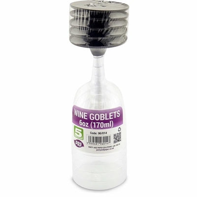 PPS WINE DRINK 5 GOBLETS