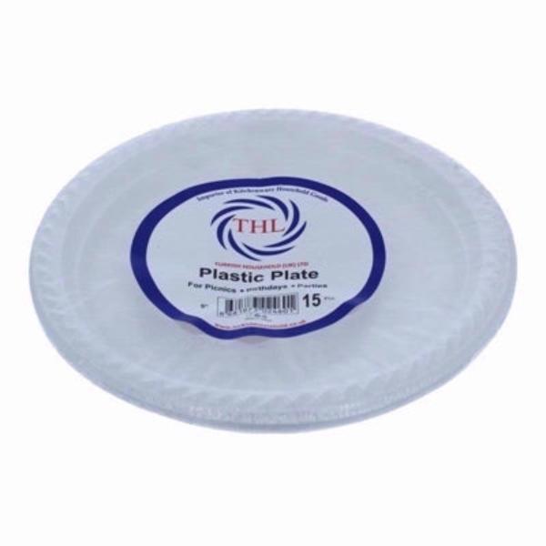THL PLASTIC 15 PLATE 9 INCH