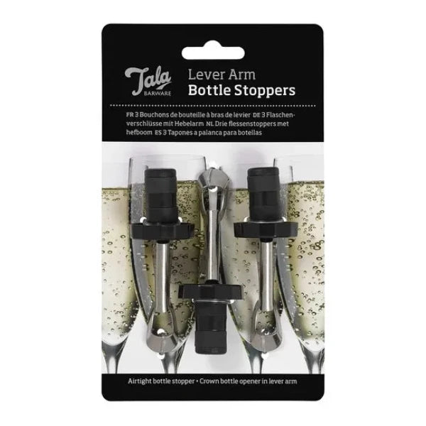 Tala Lever Arm Bottle Stoppers pack of 3