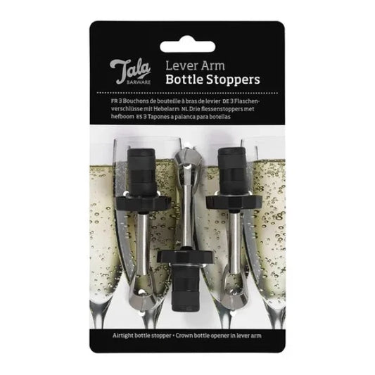 Tala Lever Arm Bottle Stoppers pack of 3