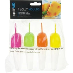 Chef Aid Lolly Moulds Set 4