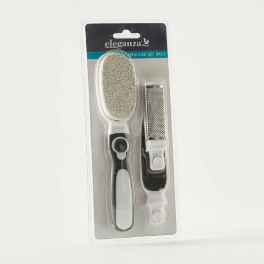 Eleganza 3-Piece Pedicure Set