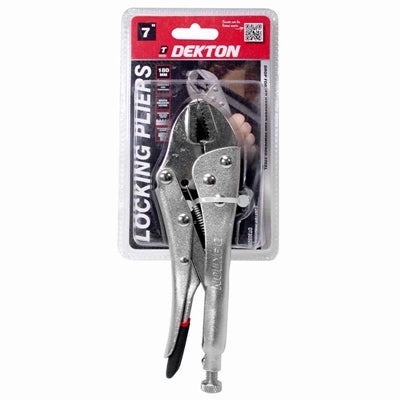 DEKTON STRAIGHT JAW LOCKING PLIER 7"