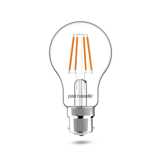 LED Dimmable Filament GLS 7W (60w), BC/B22, 806 Lumens, Warm White(2700K), 240V