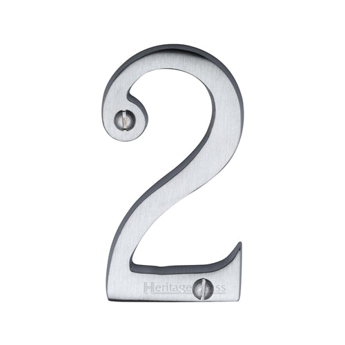 DOOR ALPHABETS SCREW FIXING 76MM