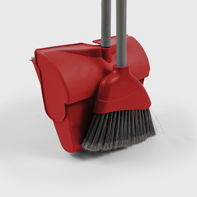 Leecroft Self Closing Lobby Dustpan & Broom Dustpan