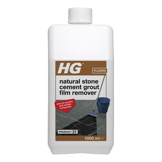 HG natural stone cement & lime film remover (product 31) 1L - 216100106