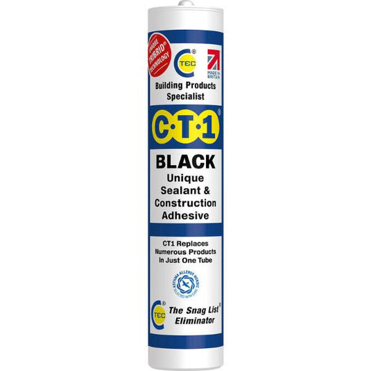 CT1 Black Unique Selent & Construction Adhesive