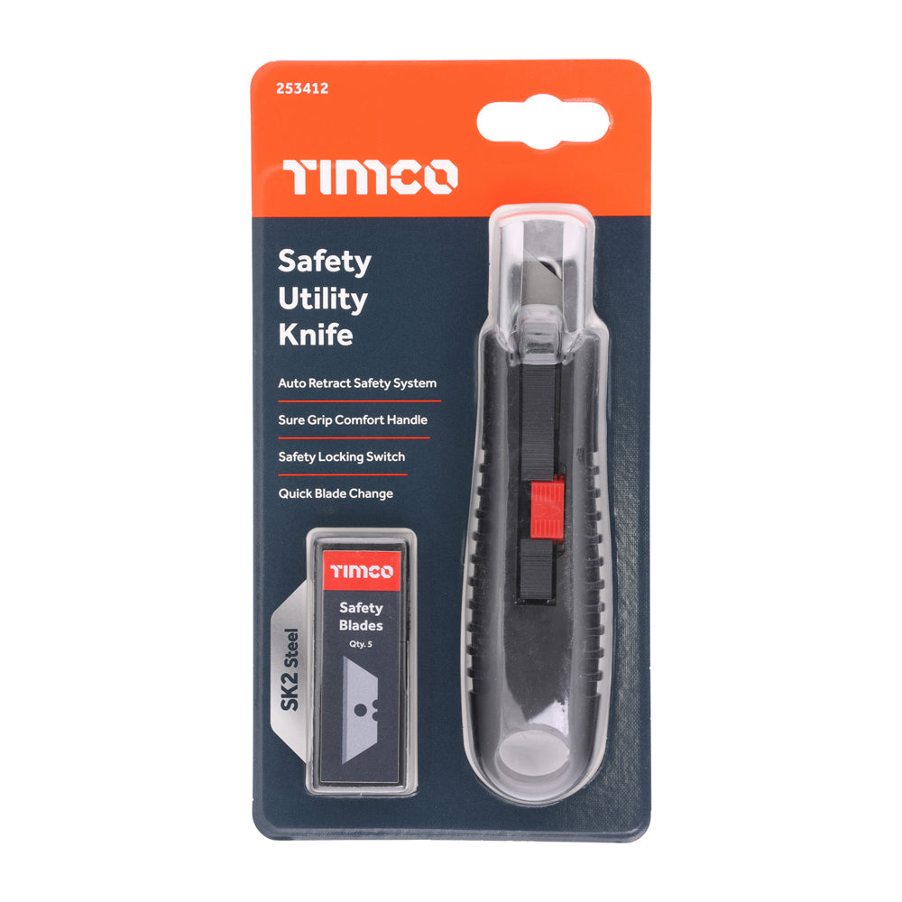 Safety Utility Knife 60 x 19 x 0.6