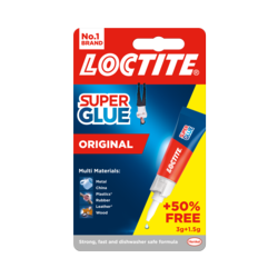 Loctite Super Glue 3g Tube plus 50% Free