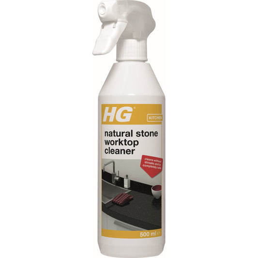 HG Natural Stone Worktop Cleaner 0.5L - 340050106