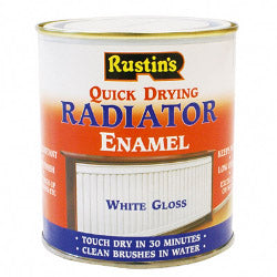 Rustins QD Radiator Enamel Gloss 500ml