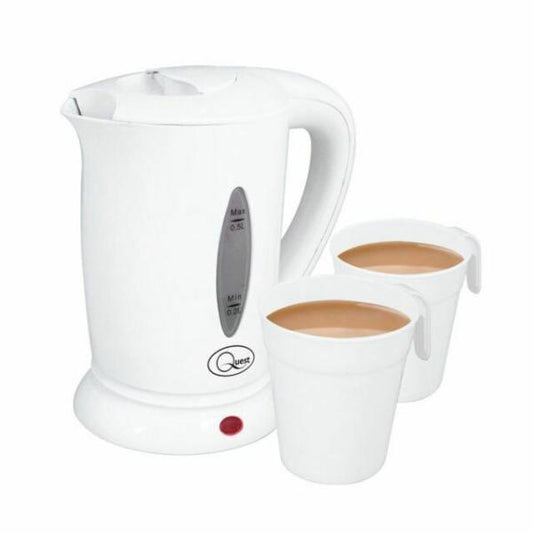Quest 0.5L 600W Compact Travel Electric Kettle