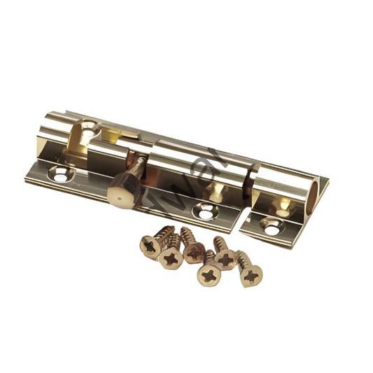 Door Bolts, Brass 38mm