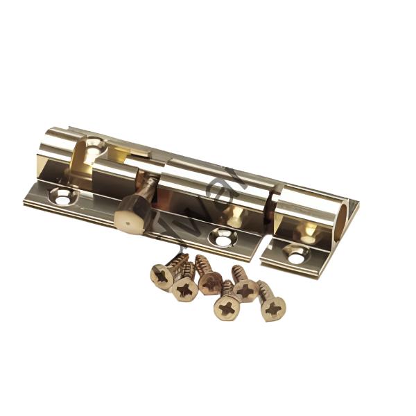 Door Bolts, Brass 75mm