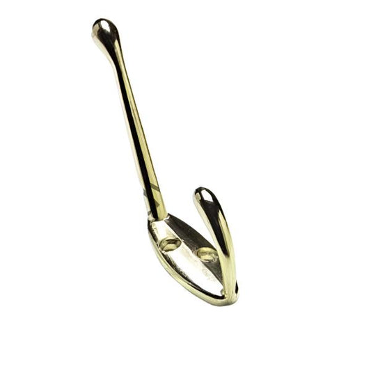 Hat & Coat Hooks, Brassed