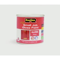 Rustins Quick Dry Small Job Gloss 250ml Poppy