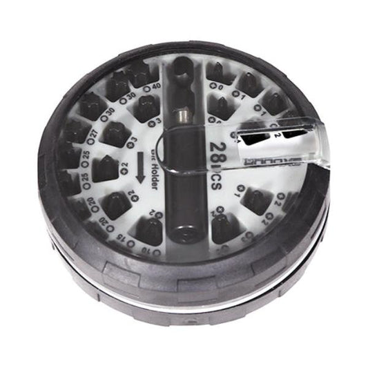 28 Piece Addax6 Impact Screwdriver Bit Set 28SET