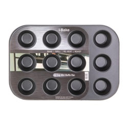 I-Bake Mini Mufin Pan 12 Cup