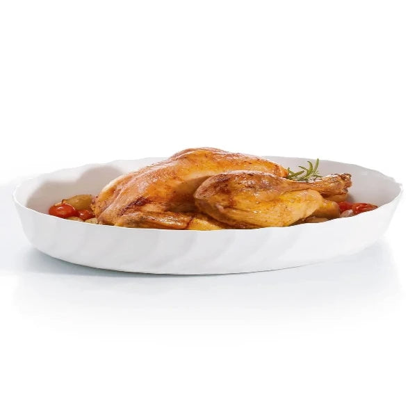 Luminarc Smart Cuisine Oval White Oven Dish 36x29cm 4.8L
