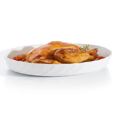 Luminarc Smart Cuisine Oval White Oven Dish 36x29cm 4.8L