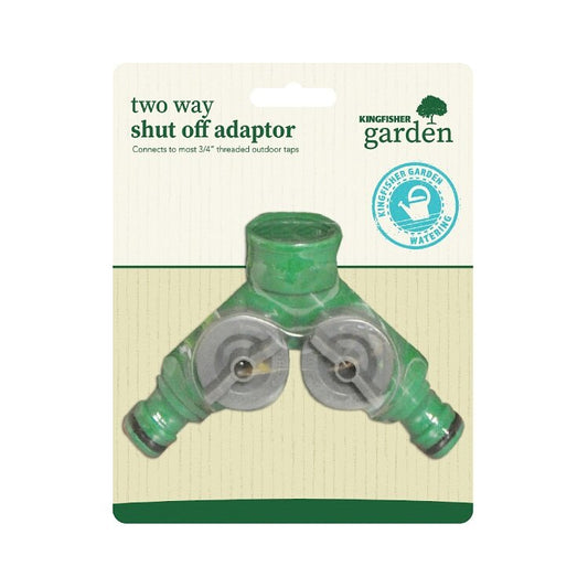 Kingfisher Two Way Shut-off Adaptor (608CP)