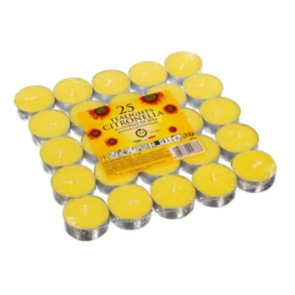 Citronella Tealights Pack of 25