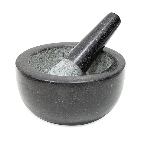 Blackmoor 67969 Granite Pestle and Mortar/Large Capacity 16cm Diameter