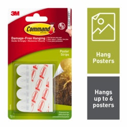 Command™ Poster Strips 12 Small Strips