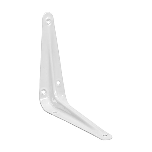 London Pattern Shelf Bracket - White 125 x 100mm