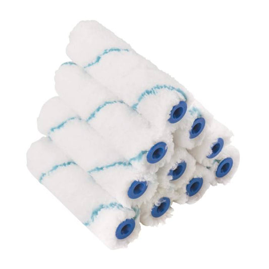 4" Microfibre Long Pile Roller (10 Pack)