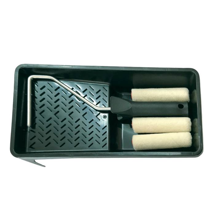 4" Velour Roller Set