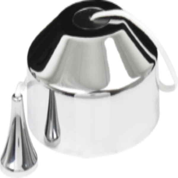 10AX 2-way Pull Cord Switch - Polished Chrome