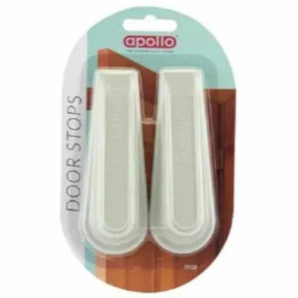 Apollo Housewares Pack of 2 Rubber Door Wedges 9908