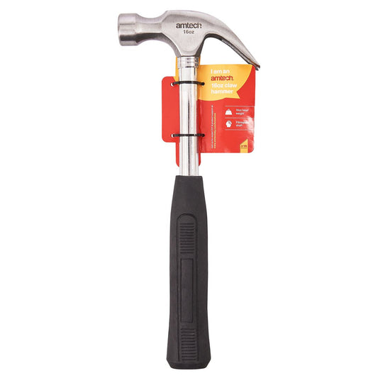 16oz polished gs claw hammer – steel shaft