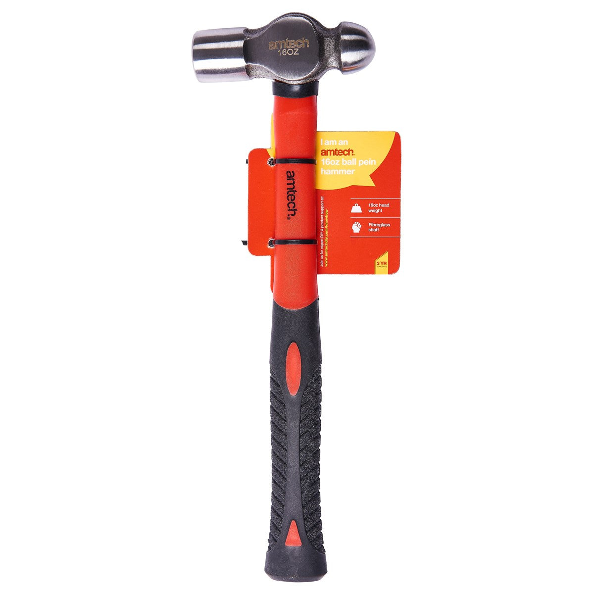 16oz ball pein hammer – fibreglass shaft