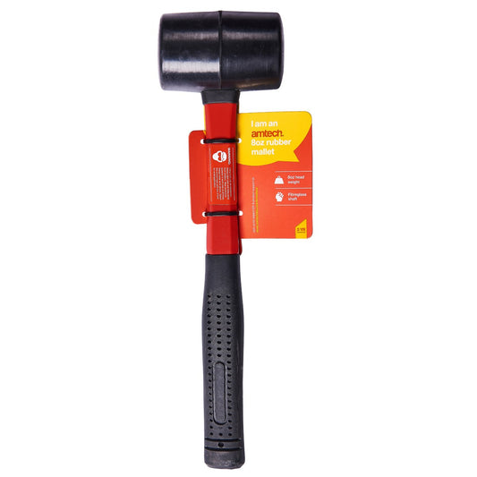 8oz rubber mallet – fibreglass shaft