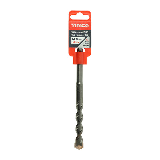 Professional SDS Plus Hammer Bit 14.0 x 160