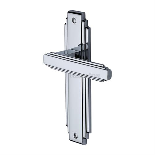 M.Marcus Astoria Door Handle on Plate (Lever Latch)