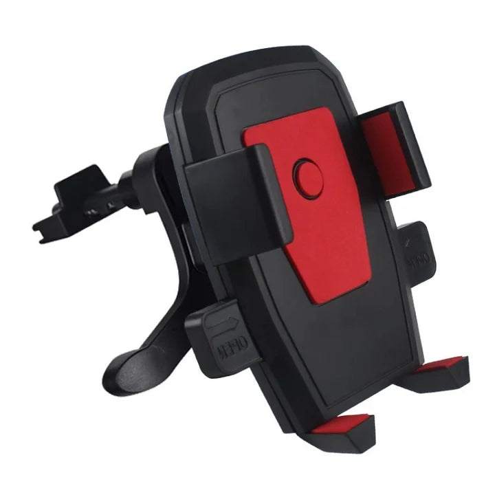 Mobile Phone Holder - Black & Red