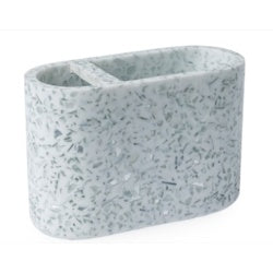 Blue Canyon Zenith Dual Toothbrush Holder White